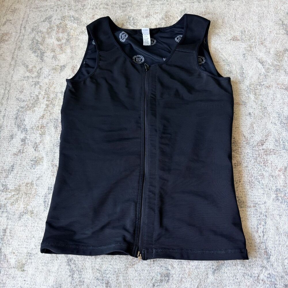 CYSM Columbia Mens Posture Corrector Vest Ref 7005 Black Thermal Compression L
